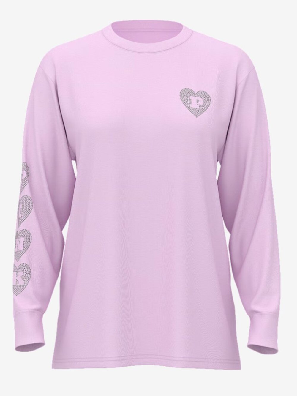 PINK Victoria's Secret Cotton Campus Rhinestone Long-Sleeve - XLarge - NWT